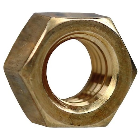 Hex Nut, #10-24, Silicon Bronze, 100 PK